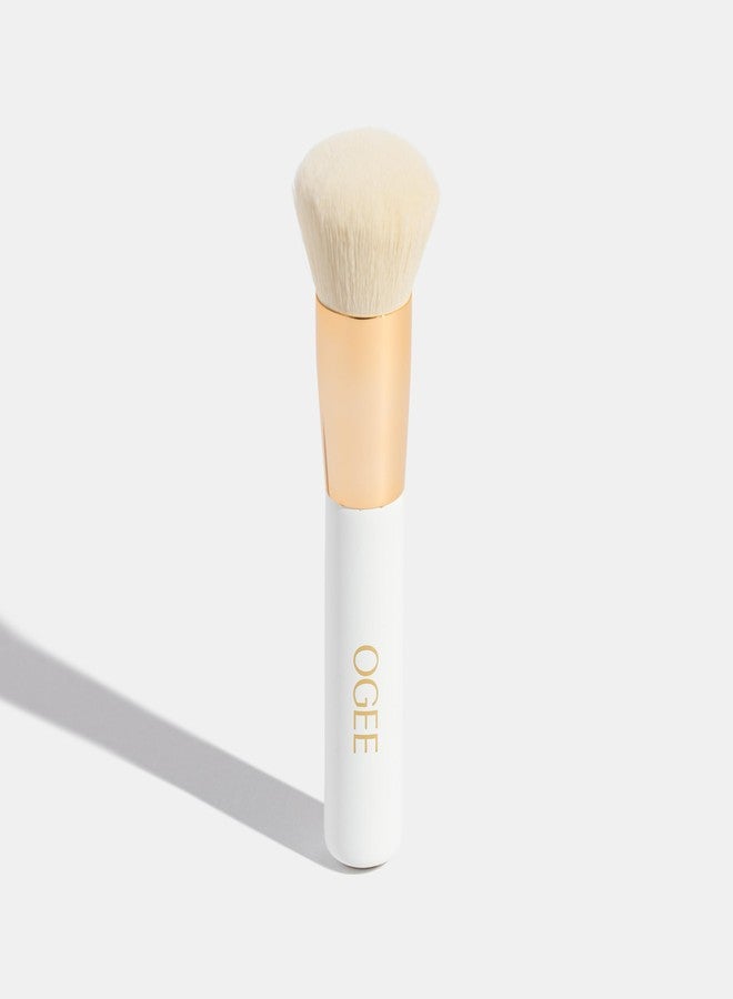 Ogee Bronze & Blend Duo - Sculpted Face Stick in Copper & Blender Brush Set - Certified Organic Bronzer & Professional Quality Makeup Brush for Flawless Makeup Application - Image 3
